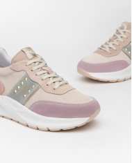 SNEAKERS NEROGIARDINI DONNA PELLE MULTICOLOR E409851D/603