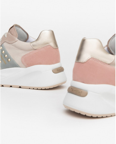 SNEAKERS NEROGIARDINI DONNA PELLE MULTICOLOR E409851D/603