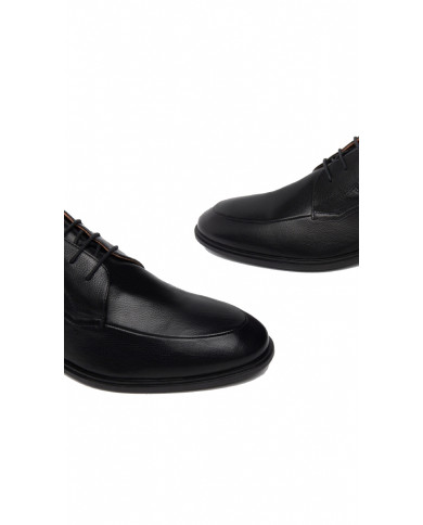 SCARPA CLASSICA NEROGIARDINI UOMO LOS ANGELES NERO GOMMA CASSINO 7458 N E302751UE/100