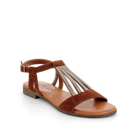 SANDALO IGI&CO DONNA SCAMOSC.SOFT MARRONE 3683522