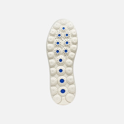 SNEAKERS GEOX DONNA D SPHERICA EC4.1 D - NAP+SI.ME WHITE/LT GOLD D45TCD 085BN C1327