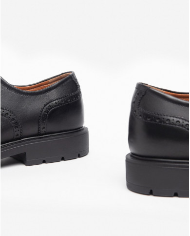 STRINGATE NEROGIARDINI UOMO PELLE GUANTO NERO PU.ARCO I400370U/100