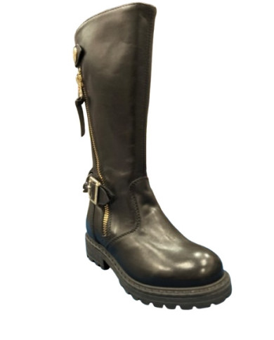 STIVALETTI NEROGIARDINI BAMBINA TEEN CARACAS NERO A830792F/100