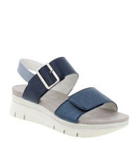 SANDALO CON ZEPPA ENVAL SOFT DONNA NAPPA SOFT BLU 5793611