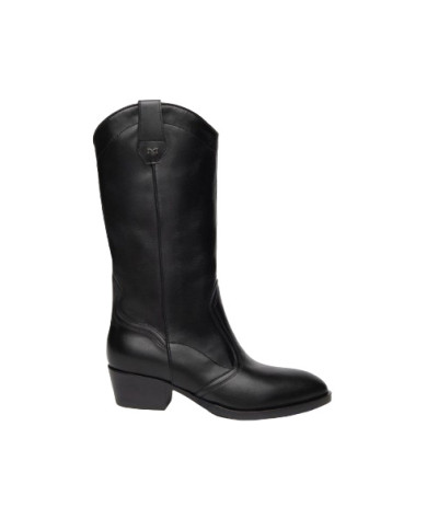 STIVALETTI NEROGIARDINI DONNA SAUVAGE NERO TPU ANZOLA CRISTINA TACCO 4,5CM I308282D/100