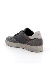 SNEAKERS IGI&CO UOMO IN PELLE BLU/GRIGIO SCURO 6633500