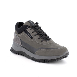 SNEAKERS IGI&CO UOMO  NABUK GUM GRIGIO SCURO 8642011