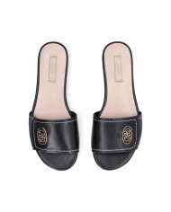 CIABATTE LIU JO DONNA SANDY 03 - SLIPPER CALF BLACK SA6127P010222222