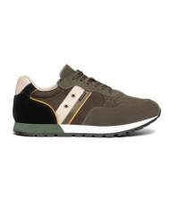 SNEAKERS NEROGIARDINI UOMO CAMOSCIO COLORADO BOSCO TOMAIA DALLAS OLIVA SAUVAGE IVORY I202520U/503