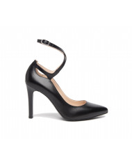 DECOLLETE' NEROGIARDINI DONNA IN PELLE NERO I308611DE/100