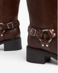 STIVALI CON TACCO NEROGIARDINI DONNA  DELAVATO BEIGE TR ARCOLA  T.MORO I309221D/412