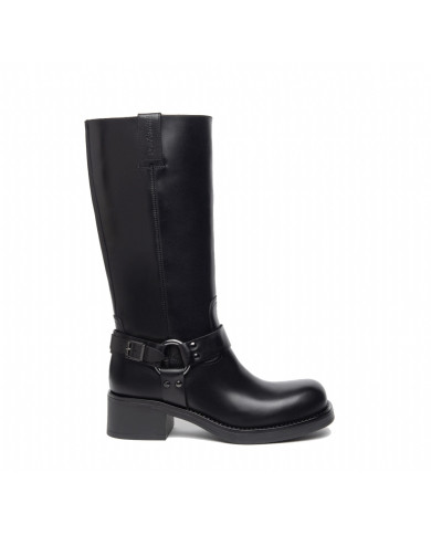 STIVALI CON TACCO NEROGIARDINI DONNA IIN PELLE NERO ARCOLA I309221D/100