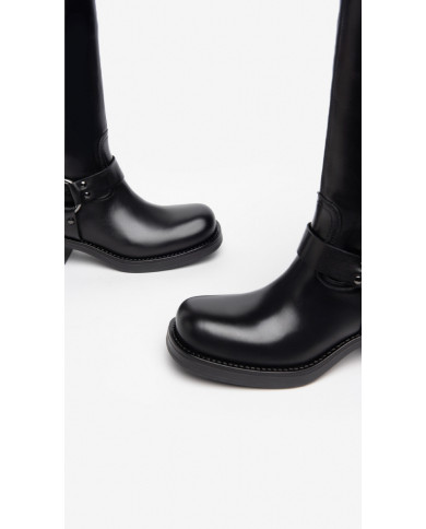 STIVALI CON TACCO NEROGIARDINI DONNA IIN PELLE NERO ARCOLA I309221D/100