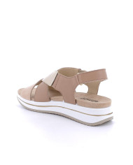 SANDALO CON ZEPPA IGI&CO DONNA FIO.BOT.KOA/VIT TAUPE/PLATINO 7675511