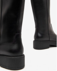 STIVALI NEROGIARDINI DONNA IN PELLE GUANTO NERO TR PULA I411986D/100