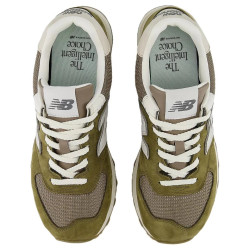 SNEAKERS NEW BALANCE UNISEX TIER 3 U5742RG CALCIUM DARK SILVER METALLIC