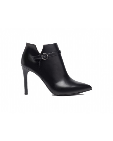 TRONCHETTI NEROGIARDINI DONNA IN PELLE NERO TACCO 9,5CM  I308612DE/100