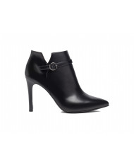 TRONCHETTI NEROGIARDINI DONNA IN PELLE NERO TACCO 9,5CM  I308612DE/100