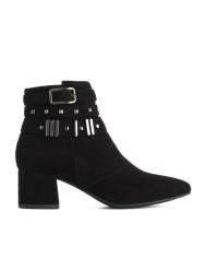 TRONCHETTO NEROGIARDINI DONNA CAPRA SCAMOSCIATO NERO A90944DE/100