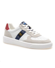 SNEAKERS BLAUER UOMO BUCK02 MAN LEATHER/SUEDE  F4BUCK02/LES/WHI/RED