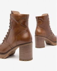 TRONCHETTO NEROGIARDINI DONNA MANOLETE CUOIO TR PONZA AMBRA TACCO 8CM  I411852D400