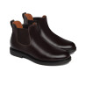 STIVALETTI CHELSEA NEROGIARDINI UOMO IN PELLE CAFFE' I302953UE/301
