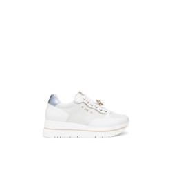 SNEAKERS NEROGIARDINI DONNA SKIPPER BIANCO SKIPPER BIANCO NAPPA LUX CELESTE 21 T.BRILL E615202D/707