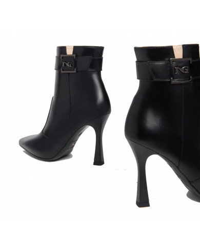 TRONCHETTO NEROGIARDINI DONNA PELLE NERO 9,5CM I308645DE/100