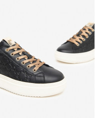 GUANTO NERO GUANTO NERO MONET NERO T.BRILL PLATINO PU.R I411590D/100