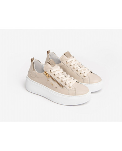 SNEAKERS NEROGIARDINI DONNA SKIPPER BEIGE E306541D/412