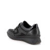 SNEAKERS ENVAL SOFT DONNA NERO LAMINATO BIVELCRO 6778400