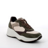 SNEAKERS  IGI&CO DONNA IN PELLE ECRU/BOSCO 4675833