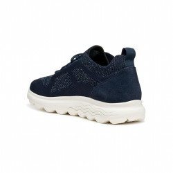 SNEAKERS GEOX DONNA D SPHERICA E - TESS. A MAGLIA  NAVY D55NUE 09T22 C4002