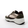 SNEAKERS  IGI&CO DONNA IN PELLE ECRU/BOSCO 4675833
