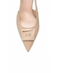 DECOLLETE' NEROGIARDINI DONNANAPPA PANDORA LINO TPU ALEK NATURALE E307080DE/453