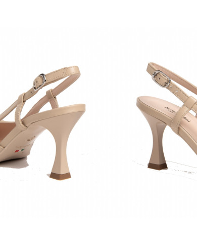 DECOLLETE' NEROGIARDINI DONNANAPPA PANDORA LINO TPU ALEK NATURALE E307080DE/453