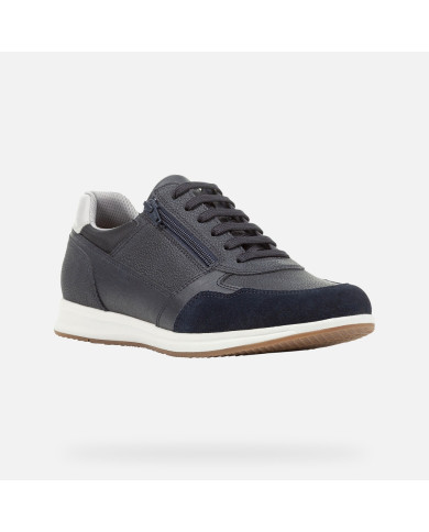 SNEAKERS GEOX UOMO U AVERY B - NBK SIN+SIN.STROP  NAVY U45H5B 0EKPT C4002