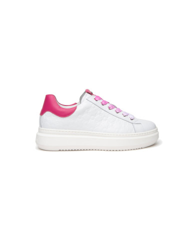 SNEAKERS NEROGIARDINI DONNA PELLE BIANCO E409913D/707
