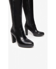 STIVALE CON TACCO NEROGIARDINI DONNA GUANTO NERO TACCO 9.5CM I205742D/100