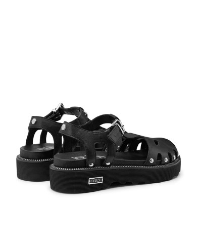 SANDALO SABOT CULT DONNA ZIGGY 4287 LOW W LEATHER BLACK CLW428700