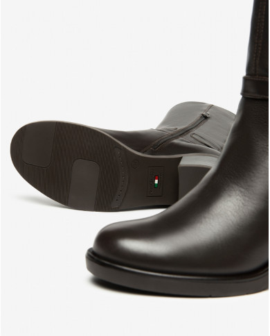 STIVALI NEROGIARDINI DONNA VIENNA T.MORO  TR IMOLA  TACCO 6,5CM I514731D/300