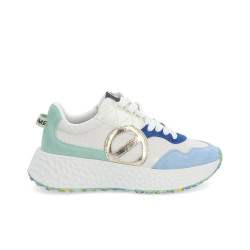 SNEAKERS NO NAME DONNA CARTER JOGGER W  DOVE/SKY/MINT  NNVE KI04 VE