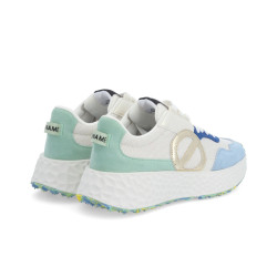 SNEAKERS NO NAME DONNA CARTER JOGGER W  DOVE/SKY/MINT  NNVE KI04 VE