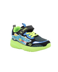 SNEAKERS PRIMIGI BAMBINO T.MESH BICOLORE NERO-CELESTE 1468611