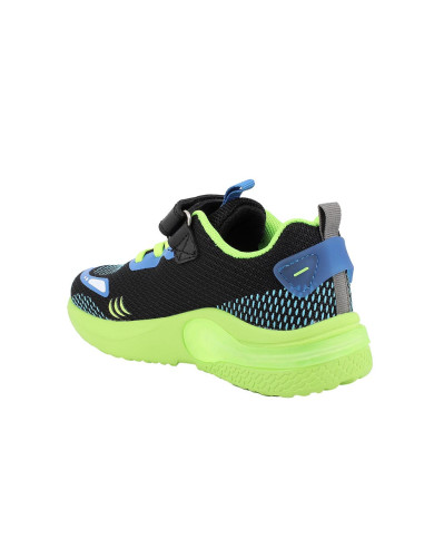 SNEAKERS PRIMIGI BAMBINO T.MESH BICOLORE NERO-CELESTE 1468611