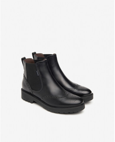 STIVALETTO NEROGIARDINI DONNA GUANTO NERO TR MACERATA LIGHT CHELSEA TACCO 3,5 CM I411452D/100