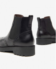 STIVALETTO NEROGIARDINI DONNA GUANTO NERO TR MACERATA LIGHT CHELSEA TACCO 3,5 CM I411452D/100
