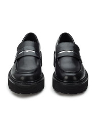 MOCASSINO CULT DONNA SLASH 4215 LOW W LEATHER BLACK CLW421500