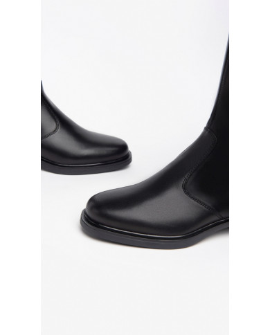 STIVALE NEROGIARDINI DONNA IN PELLE NERO ZIP I308813D/100