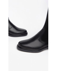 STIVALE NEROGIARDINI DONNA IN PELLE NERO ZIP I308813D/100